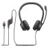 Проводные наушники с оголовьем и встроенным микрофоном. Logitech HS55 WIRELESS Проводные наушники с оголовьем и встроенным микрофоном. Logitech HS55 WIRELESS