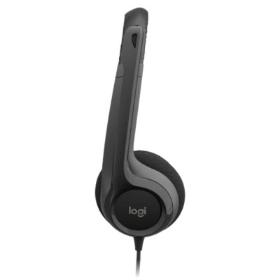 Проводные наушники с оголовьем и встроенным микрофоном. Logitech HS55 WIRELESS Проводные наушники с оголовьем и встроенным микрофоном. Logitech HS55 WIRELESS