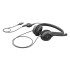 Проводные наушники с оголовьем и встроенным микрофоном. Logitech HS55 WIRELESS Проводные наушники с оголовьем и встроенным микрофоном. Logitech HS55 WIRELESS