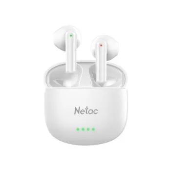 Wireless Headphones Netac LK35 Bluetooth 5.3 Up to 6Hrs Play white Stereo
