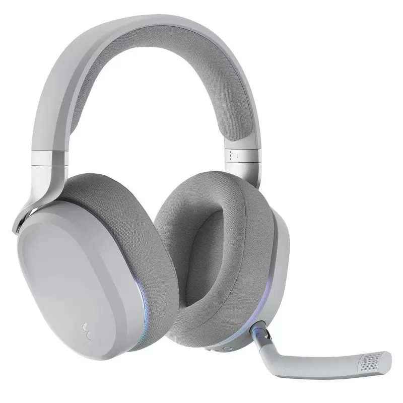 Беспроводные игровые наушники с оголовьем Fractal Design Scape Light white