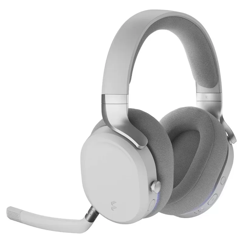 Беспроводные игровые наушники с оголовьем Fractal Design Scape Light white
