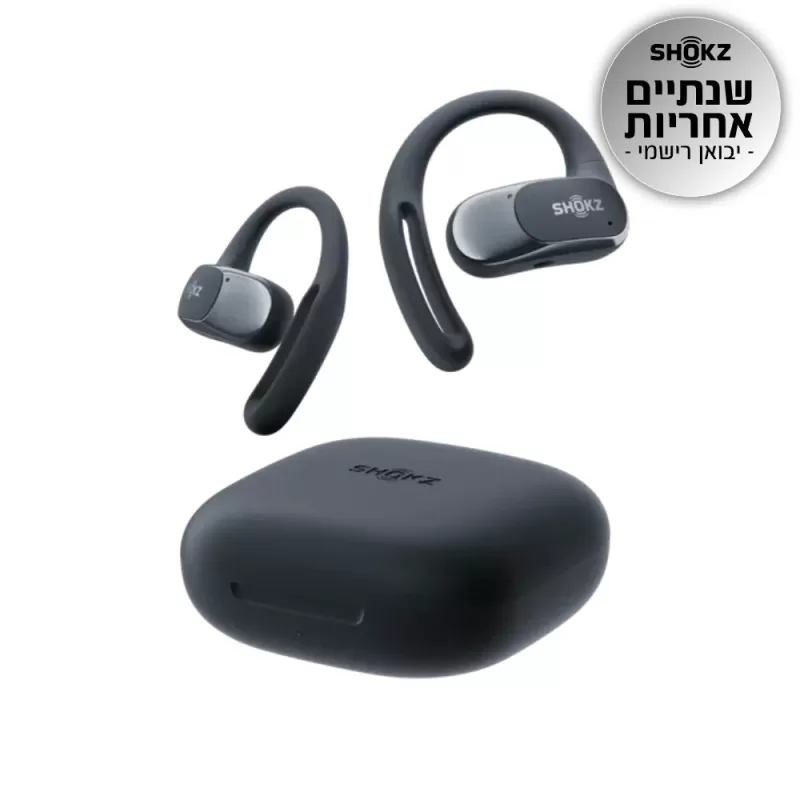 אוזניות אלחוטיות Aftershokz OPENFIT AIR שחור