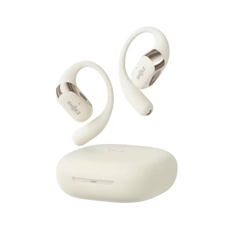 אוזניות אלחוטיות Aftershokz OPENFIT 2 בז' אוזניות אלחוטיות Aftershokz OPENFIT 2 בז'