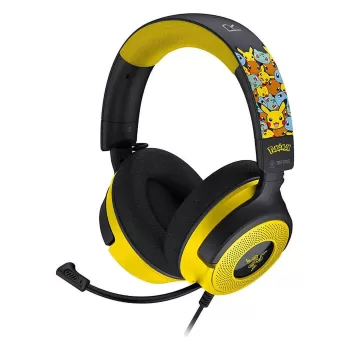 אוזניות גיימינג חוטיות RAZER KRAKEN V4 X Pokémon Edition
