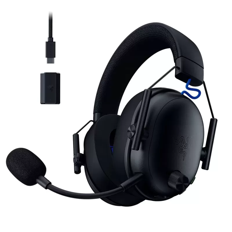 Wireless gaming headphones RAZER BlackShark V3 for PlayStation - black