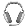 אוזניות גיימינג אלחוטיות Corsair HS65 SURROUND 7.1 - לבן