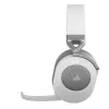 אוזניות גיימינג אלחוטיות Corsair HS65 SURROUND 7.1 - לבן