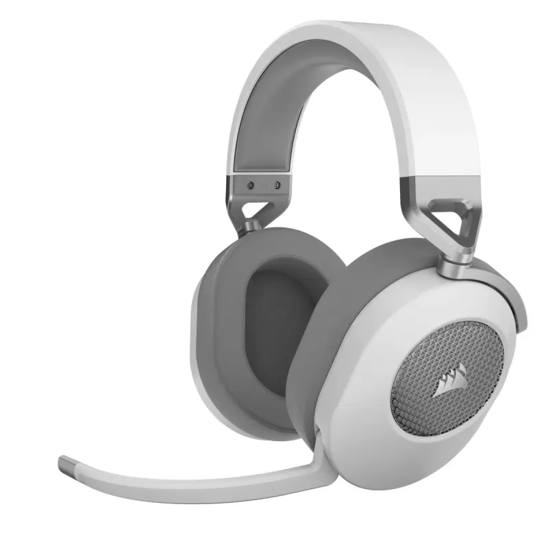 אוזניות גיימינג אלחוטיות Corsair HS65 SURROUND 7.1 - לבן