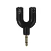Audio Splitter Silver Line AUDIO SPLITTER MA-155 AUDIO SPLITTER SILVR LINE MA-155 10 Color:black