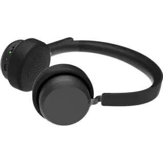 אוזניות Lenovo Wireless VoIP Headset צבע שחור