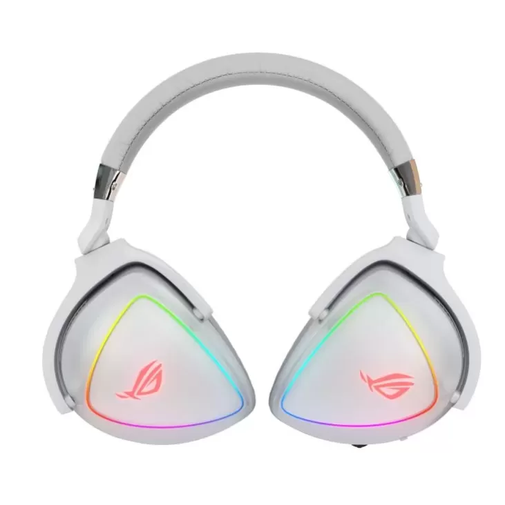 Игровые Наушники с Виртуальным Объемным Звуком 7.1 Asus ROG Delta white