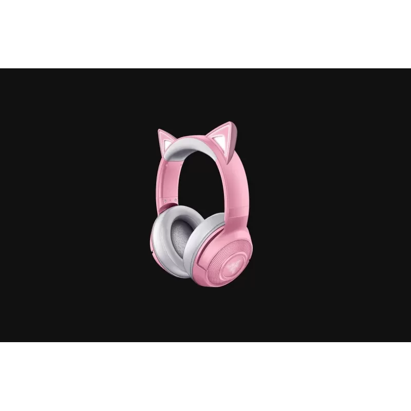 Wireless gaming headphones RAZER Kraken BT - Kitty Edition Color:pink Wireless gaming headphones RAZER Kraken BT - Kitty Edition Color:pink