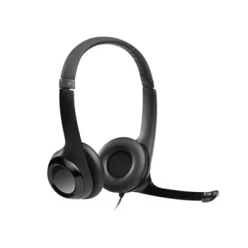 Проводные моно накладные наушники с встроенным микрофоном Logitech H390 Headset