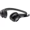 Проводные моно накладные наушники с встроенным микрофоном Logitech H390 Headset With Mic USB Цвет:чёрный