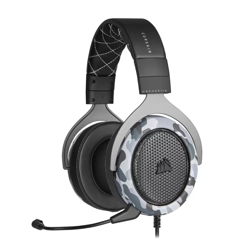 Wired Gaming Headset with Built-in Microphone Corsair HS60 HAPTIC Stereo Gaming