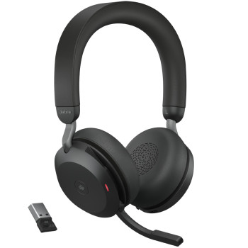 Беспроводные наушники Jabra Evolve2 75 UC USB-A Bluetooth Stereo Headset черный