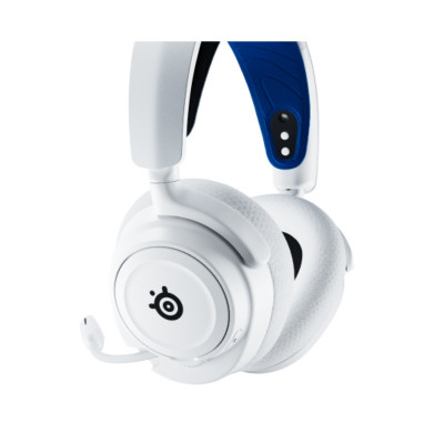 Беспроводные игровые наушники с оголовьем и встроенным микрофоном. SteelSeries Беспроводные игровые наушники с оголовьем и встроенным микрофоном. SteelSeries