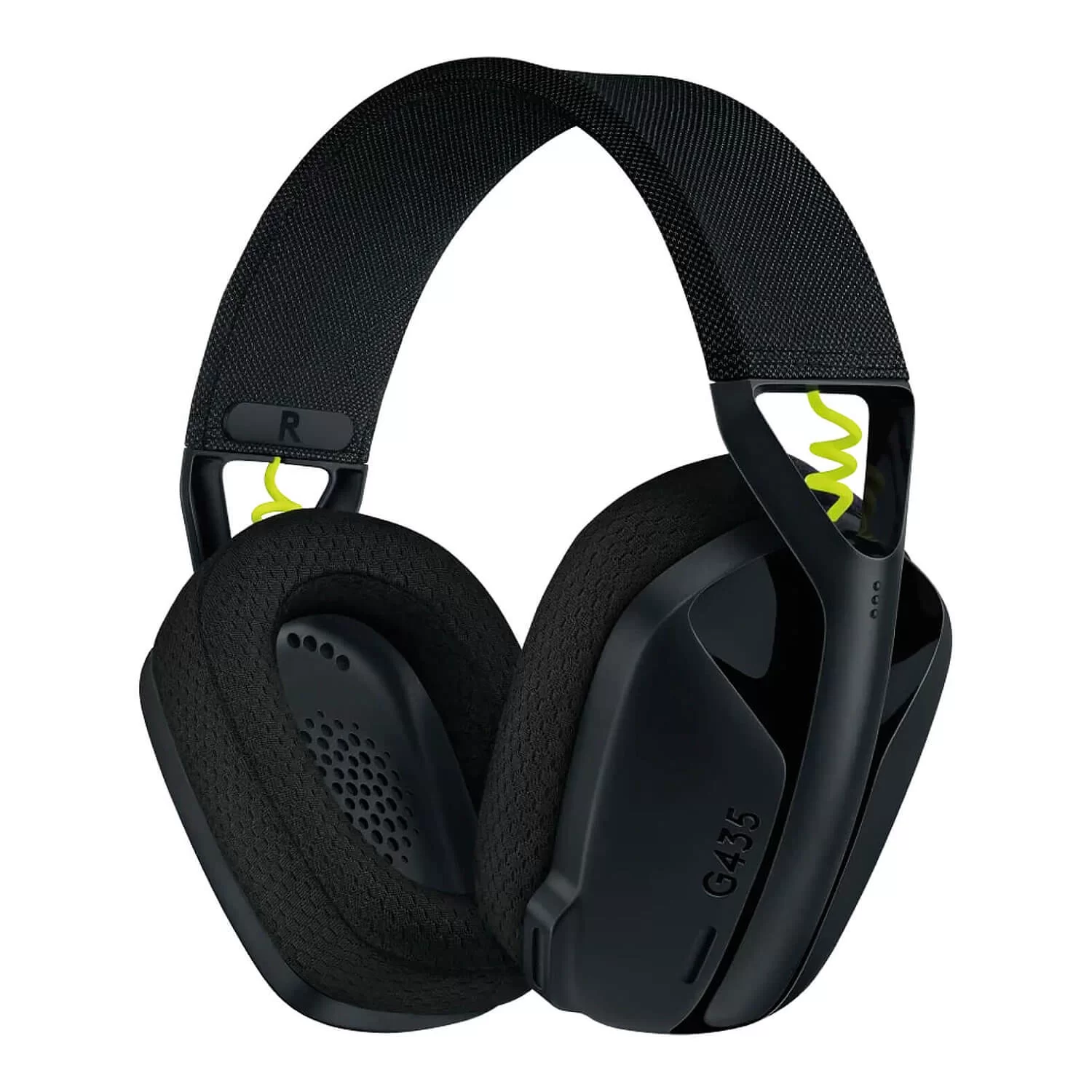 Беспроводные игровые накладные наушники с встроенным микрофоном Logitech G435 Lightspeed black