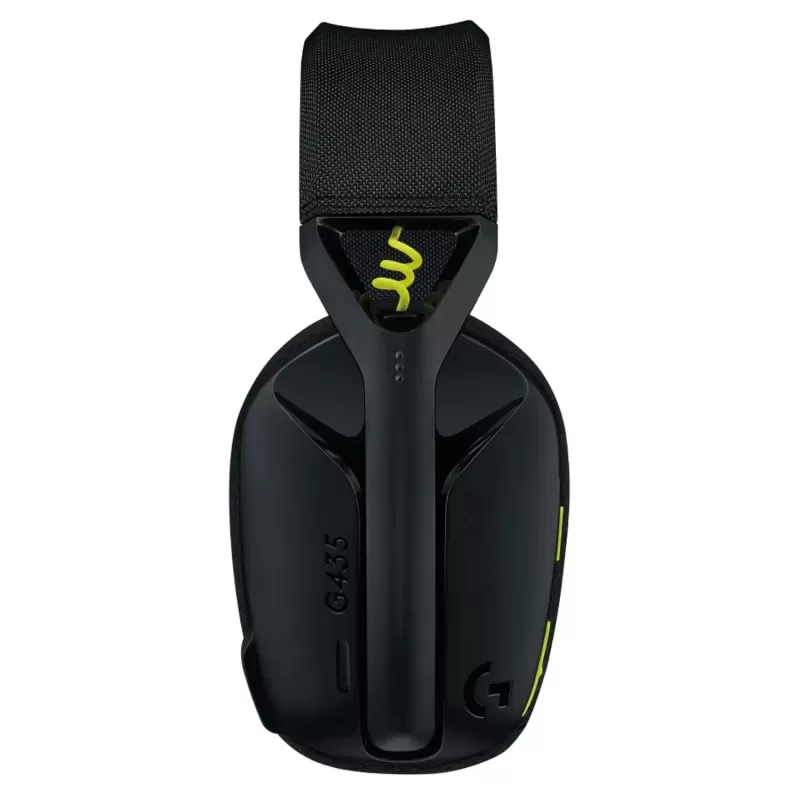 Wireless Gaming Over-Ear Headphones with Built-in Microphone Logitech G435 Lightspeed black