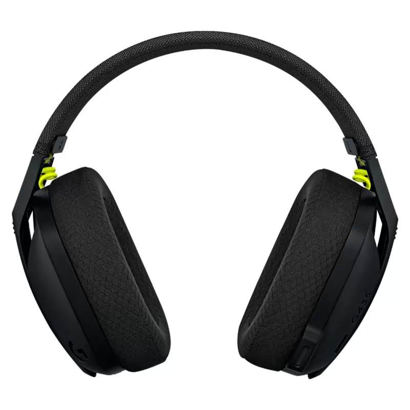 Wireless Gaming Over-Ear Headphones with Built-in Microphone Logitech G435 Lightspeed black