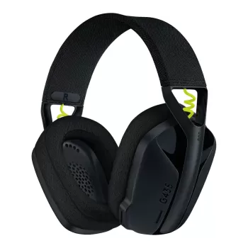 Беспроводные игровые накладные наушники с встроенным микрофоном Logitech G435 Lightspeed black Беспроводные игровые накладные наушники с встроенным микрофоном Logitech G435 Lightspeed black