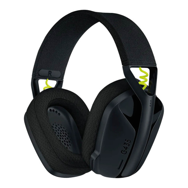 Wireless Gaming Over-Ear Headphones with Built-in Microphone Logitech G435