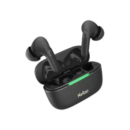 אוזניות אלחוטיות Netac LK65 Bluetooth 5.3 Up to 5.5Hrs Play שחור Stereo