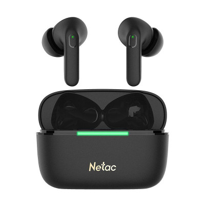 Wireless Headphones Netac LK65 Bluetooth 5.3 Up to 5.5Hrs Play black Stereo