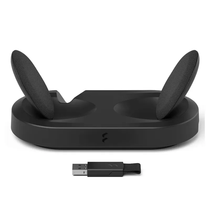 Wireless gaming headband headphones Fractal Design Scape Dark black