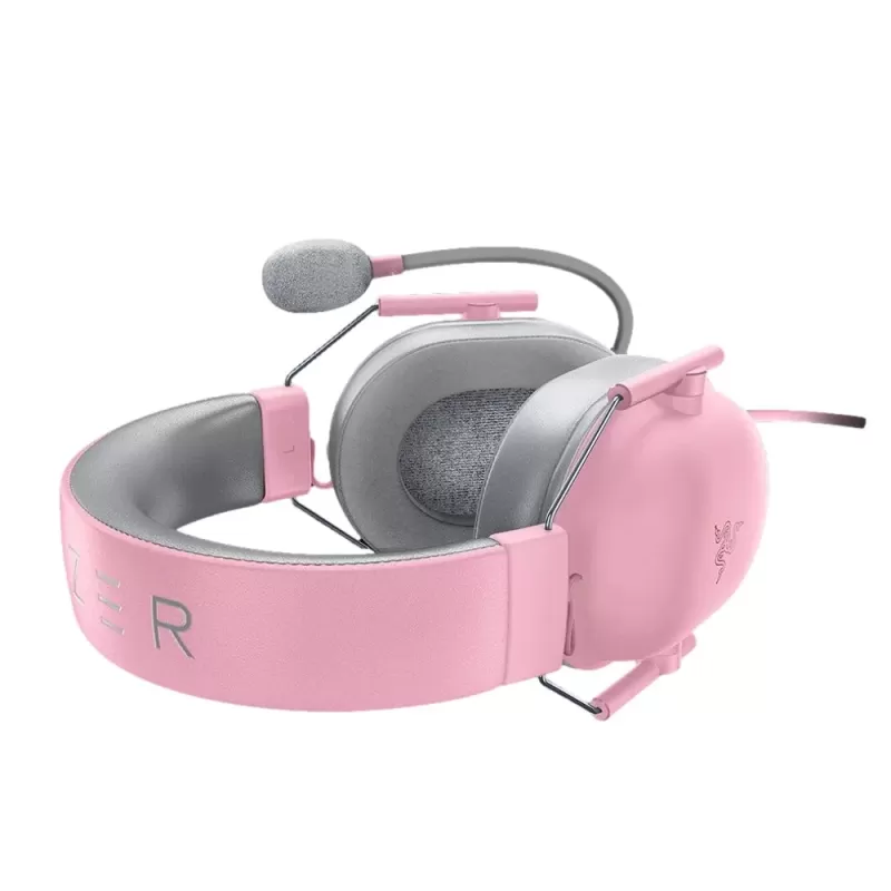 Проводные Игровые Наушники RAZER Blackshark V2x pink