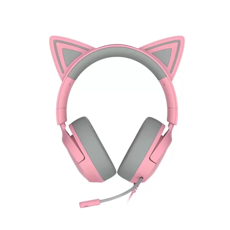 Wired Gaming Headphones RAZER Kraken Kitty V3 X pink