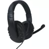 Wired Headphones Silver Line HS-009 with USB and Mic Color:black blue