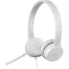 אוזניות חוטיות Lenovo 110 On-Ear Stereo USB לבן