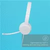 אוזניות חוטיות Lenovo 110 On-Ear Stereo USB לבן