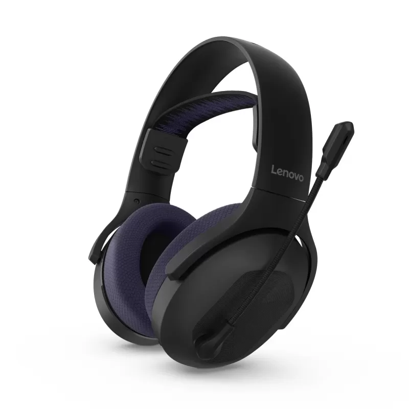 אוזניות גיימינג אלחוטיות Lenovo Legion H410 Wireless Gaming צבע שחור, סגול
