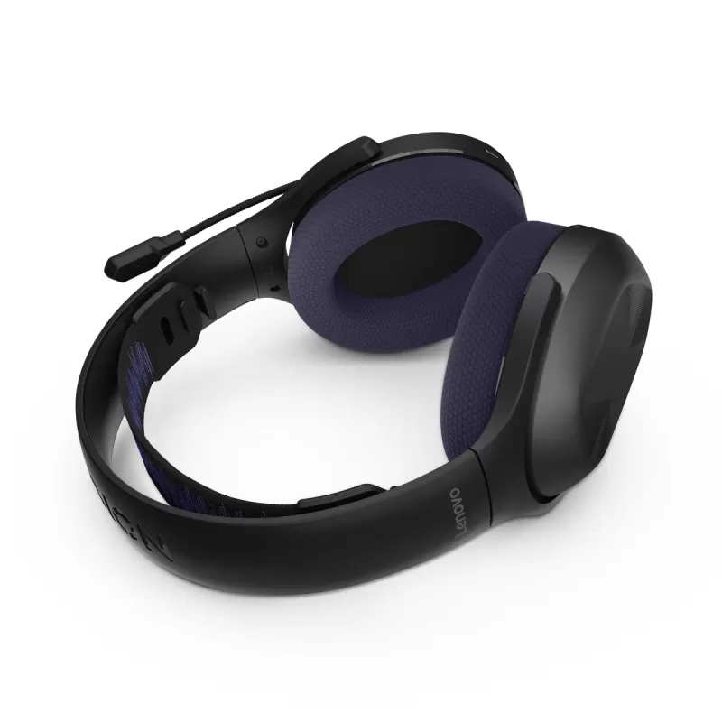 אוזניות גיימינג אלחוטיות Lenovo Legion H410 Wireless Gaming צבע שחור, סגול