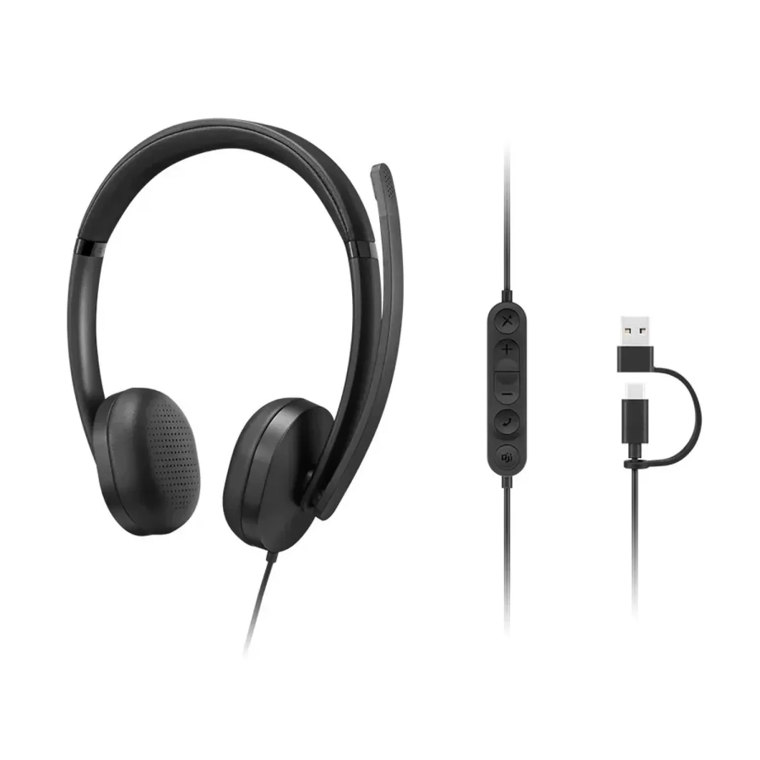 Wired Headphones Lenovo Wired VoIP Headset 5000