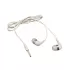 Wired Headphones with Microphone Gold Touch In-Ear Headphones with Microphone