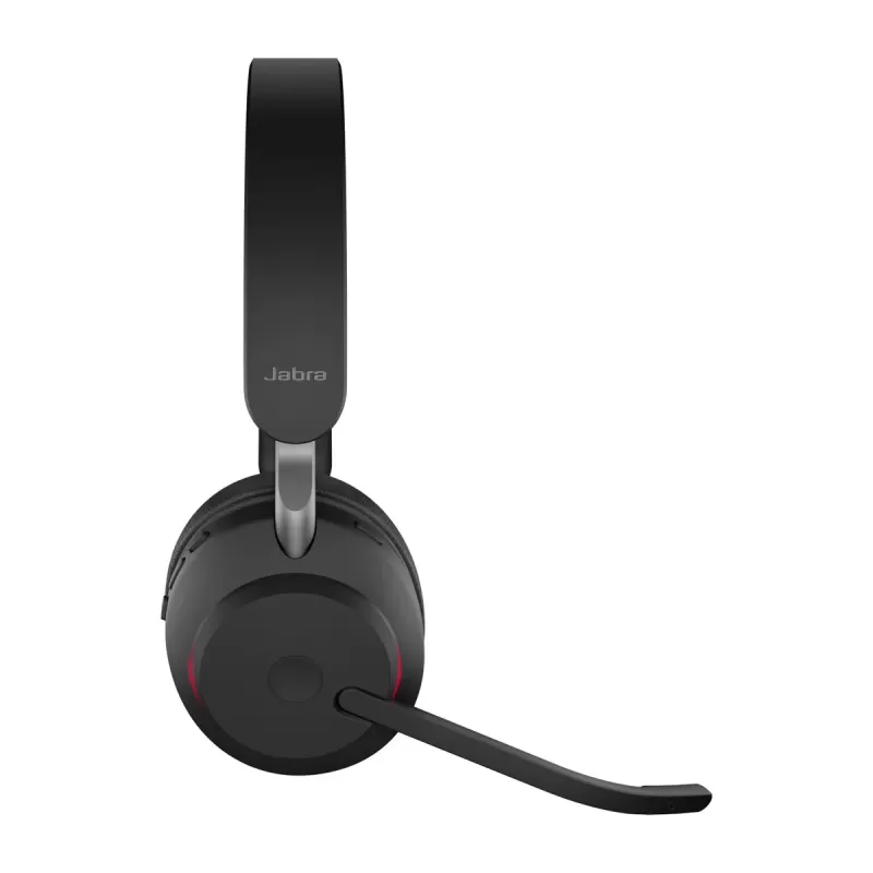 אוזניות Jabra Evolve2 65 UC Stereo USB-A Bluetooth + Stand