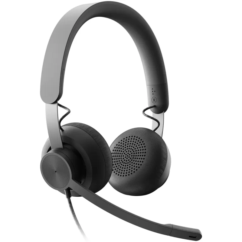 Wired Headphones Logitech Zone Wired Teams Color:gray Wired Headphones Logitech Zone Wired Teams Color:gray