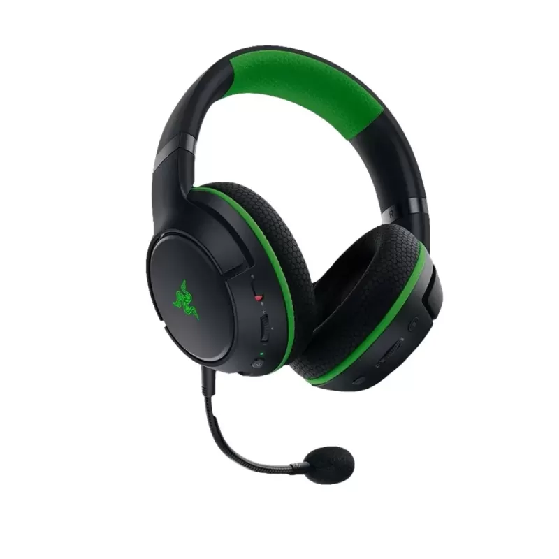 Беспроводные игровые наушники RAZER KAIRA FOR XBOX green