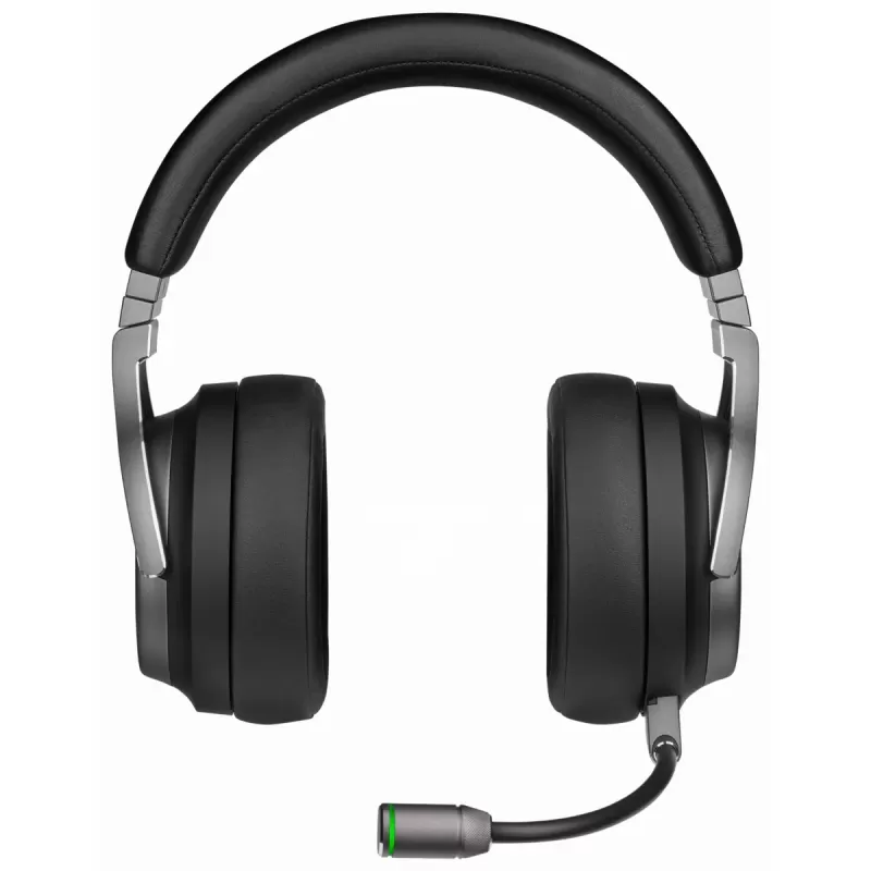 Wireless Gaming Over-Ear Headphones with Built-in Microphone Corsair VIRTUOSO RGB WIRELESS SE High-Fidelity Gaming Headset - Gunmetal Color:metal