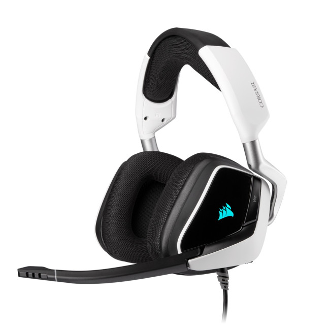 Проводные игровые наушники с встроенным микрофоном Corsair VOID RGB ELITE USB Проводные игровые наушники с встроенным микрофоном Corsair VOID RGB ELITE USB