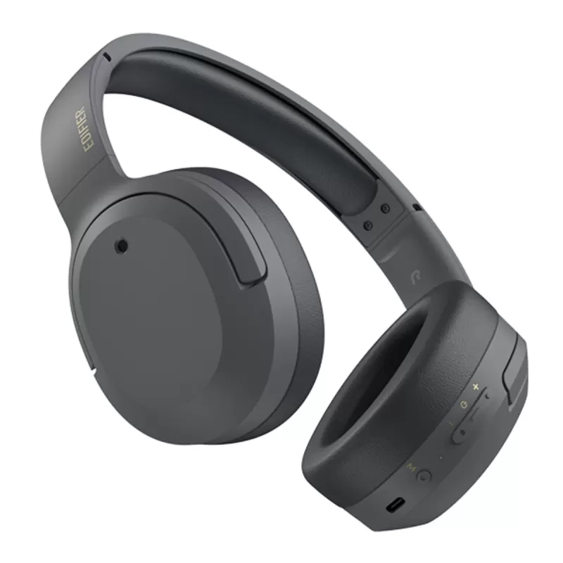 Wireless Over-Ear Headphones with Active Noise Cancellation Edifier W820NB Plus - gray