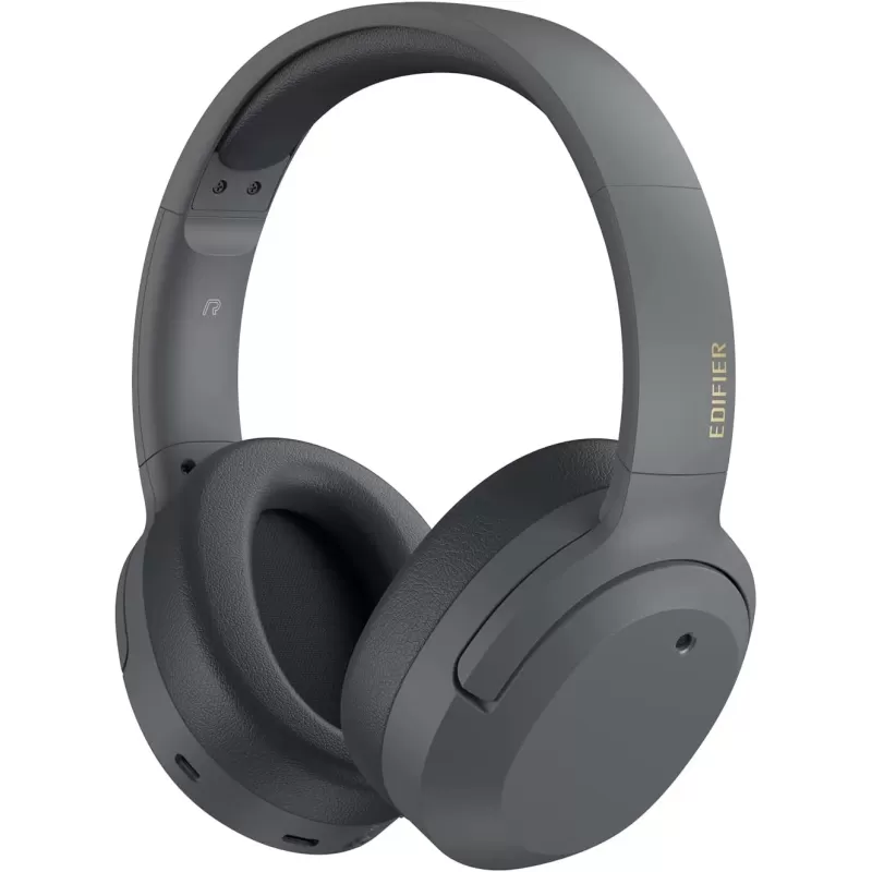 Wireless Over-Ear Headphones with Active Noise Cancellation Edifier W820NB Plus - gray