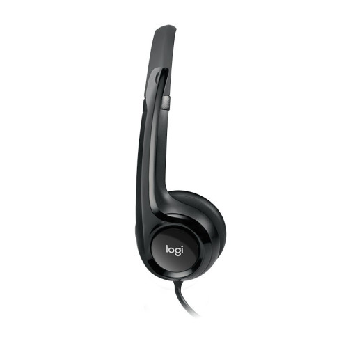 Wired headband headphones Logitech H390 USB 2.0 black