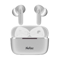 Беспроводные Наушники Netac LK65 Bluetooth 5.3 Up to 5.5Hrs Play белый Stereo Беспроводные Наушники Netac LK65 Bluetooth 5.3 Up to 5.5Hrs Play белый Stereo