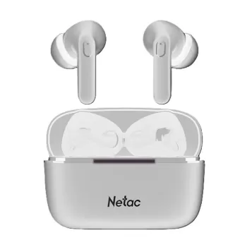 Wireless Headphones Netac LK65 Bluetooth 5.3 Up to 5.5Hrs Play white Stereo Wireless Headphones Netac LK65 Bluetooth 5.3 Up to 5.5Hrs Play white Stereo