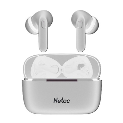 Wireless Headphones Netac LK65 Bluetooth 5.3 Up to 5.5Hrs Play white Stereo